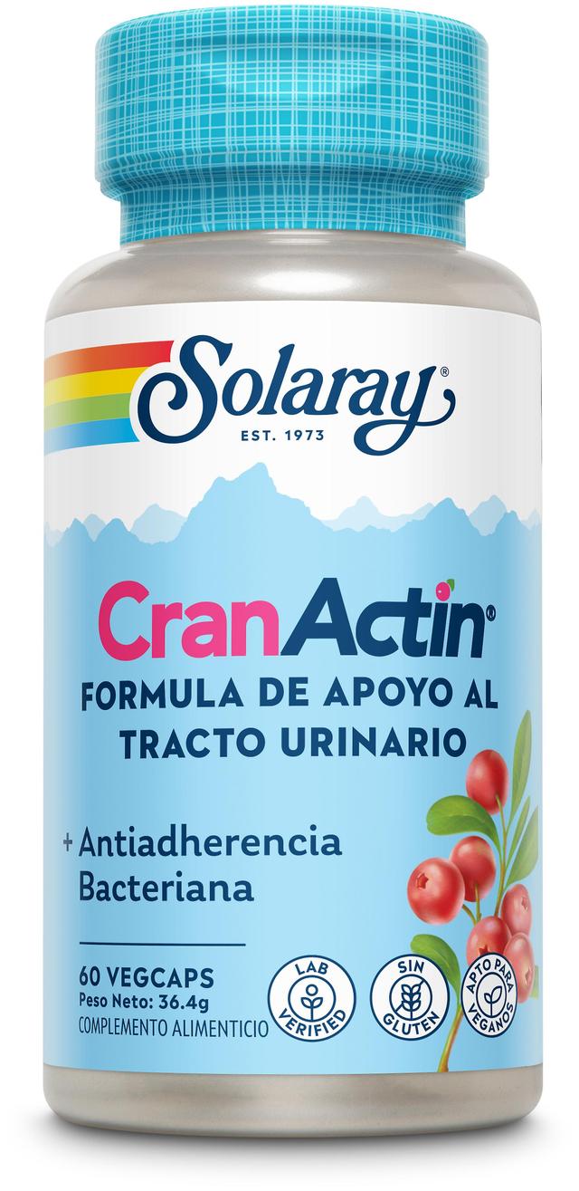 Solaray Cranactin 60 Vegetable Capsules on Productcaster.