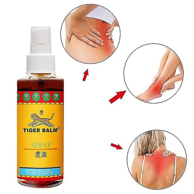 Powerful Topical Analgesic Essential Oil-natural Plant Extract Used To Relieve Arthritis Pain Back Pain, Muscle And Joint Pain Colour Kklaohupw-50ml on Productcaster.