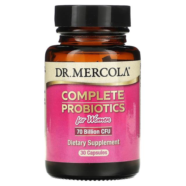 Dr. Mercola, Probiotici completi per le donne, 70 miliardi di CFU, 30 Capsule on Productcaster.