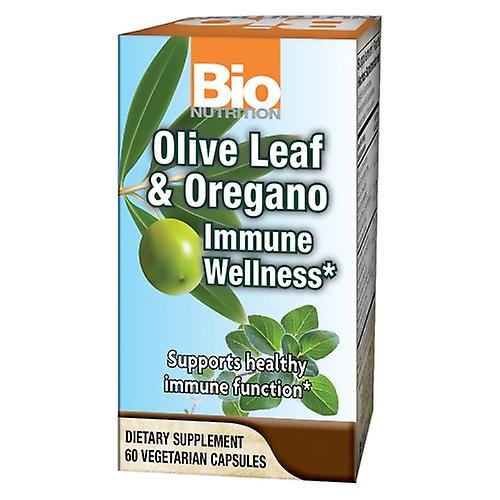 Bio Nutrition Inc Olivblad och Oregano Immune Wellness, 60 VEG CAPS (Förpackning med 2) on Productcaster.