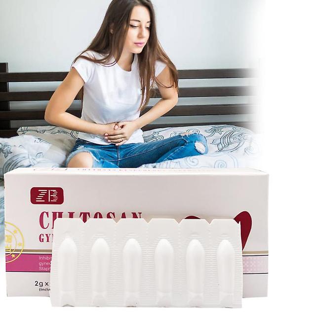 Qian Chitosan Vagin Vaginal Antibactérien Clean Detox Améliorer les symptômes de démangeaisons génitales, brûlures, augmentation des pertes vaginales on Productcaster.