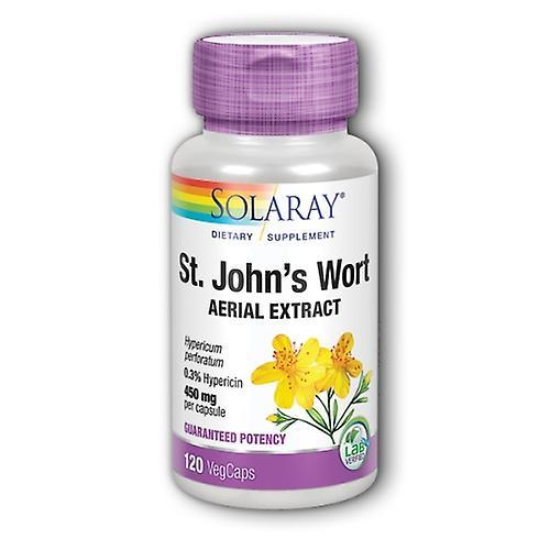 Solaray St. John's Wort Extract, 300 mg, 120 Caps (Pack of 2) on Productcaster.