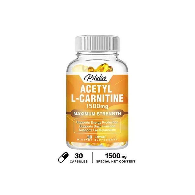 Visgaler Acetyl L-carnitine - High Potency Supports Natural Energy Production, Sports Nutrition, Supports Memory And Concentration 30 Capsules on Productcaster.