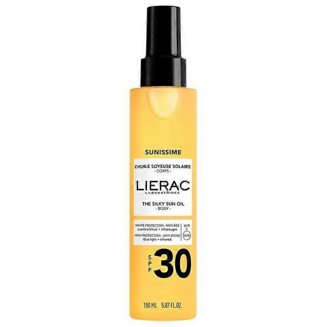 Lierac Sunissime silky sun body oil spf30 150ml on Productcaster.