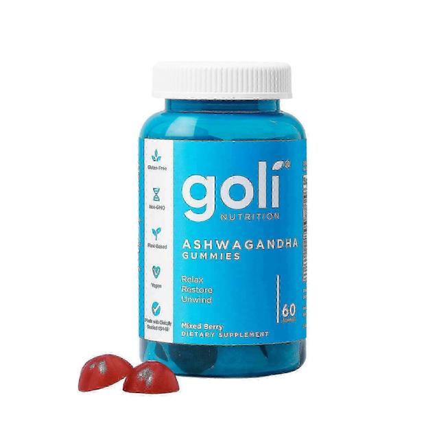 Goli nutrition ashwagandha gummies, mixed berry, 60 ea on Productcaster.