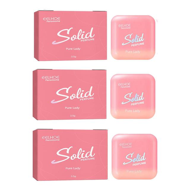 Pheromone Solid Balm Natural Light Fragrance Long-lasting Fragrance Portable Smear Body Skin Balm pure lady 1PCS on Productcaster.