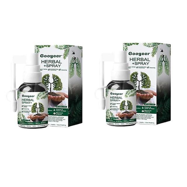 Szlwmy Respinature Herbal Lung Cleanse Mist-powerful Lung Support,30ml Herbal Spray 2pcs on Productcaster.