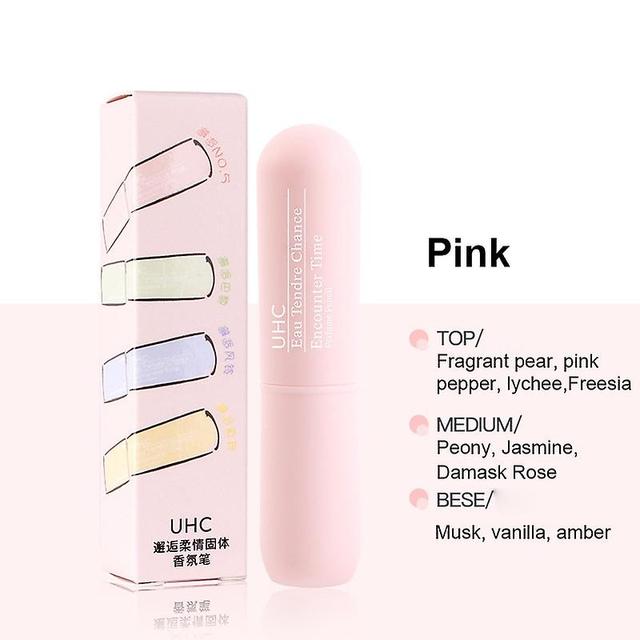 1pc Profumo solido portatile facile da trasportare Durevole Fresco Luce Fragranza Stay Long Fragrance Portable Solid Stick Profumo on Productcaster.