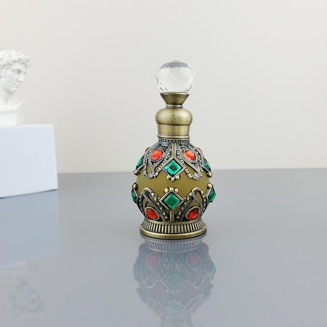 Long Lasting And Addictive Personal Perfume Oil Fragrance, Muslim Dubai Retro Perfume Oil Sultan Concentrated Perfume for men-brown 1pcs on Productcaster.