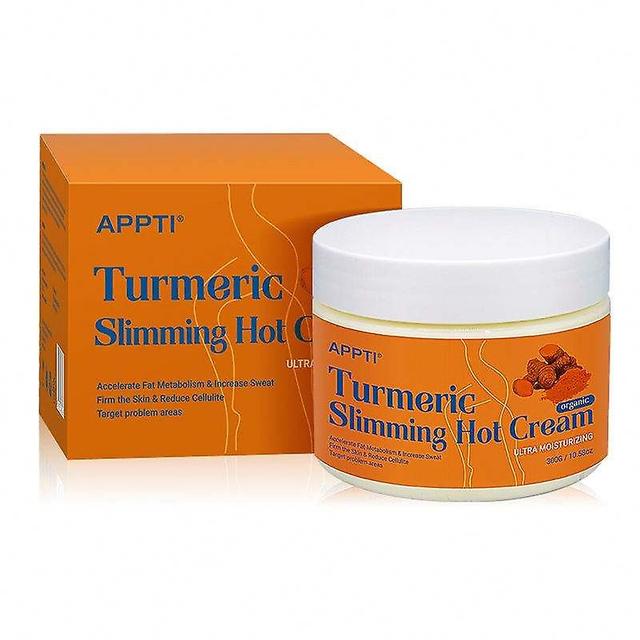 300g Belly Slimming Massage Cream Fat Burning Turmeric Plant Ingredients Weight Loss Hot Massage Cream 300ml on Productcaster.