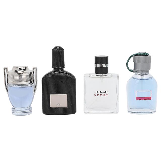 Men Perfume Set Oceanic Floral Fragrance Men's Cologne Set - 4pcs x 25ml, Long Lasting Male Perfume on Productcaster.