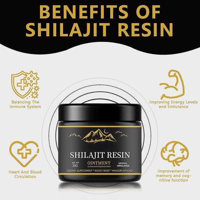 Himalayan Shilajit Resin, Himalayan Shilajit Resin For Energy Boost & Immune Support, Shilajit Supplement Trace Minerals Complex 1pcs on Productcaster.