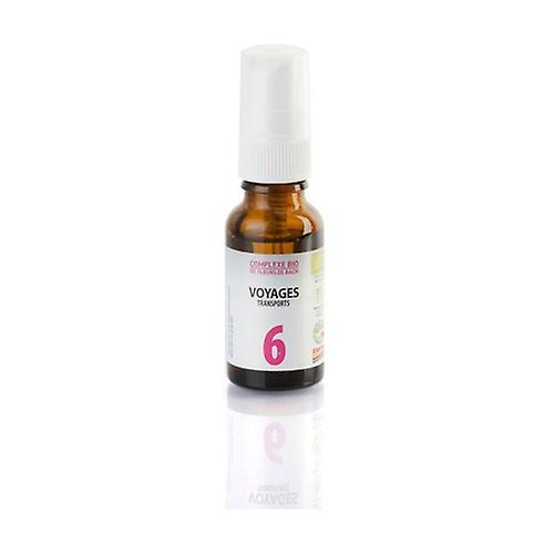 Les Sens des Fleurs Bach flowers - complex n ° 6 trips 20 ml of floral water on Productcaster.