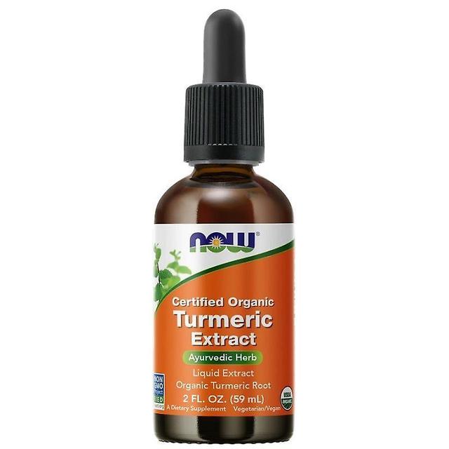 NOW Foods Turmeric Extract Liquid Organic 59ml on Productcaster.