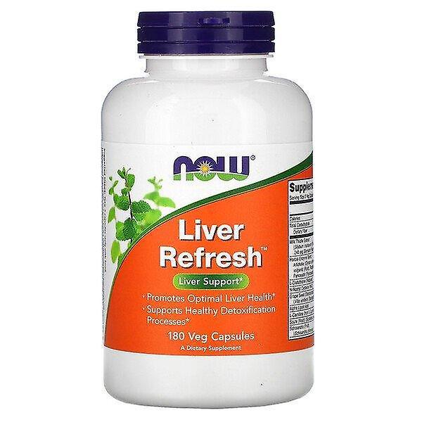 Now Foods, Liver Refresh, 180 Veg Capsules on Productcaster.