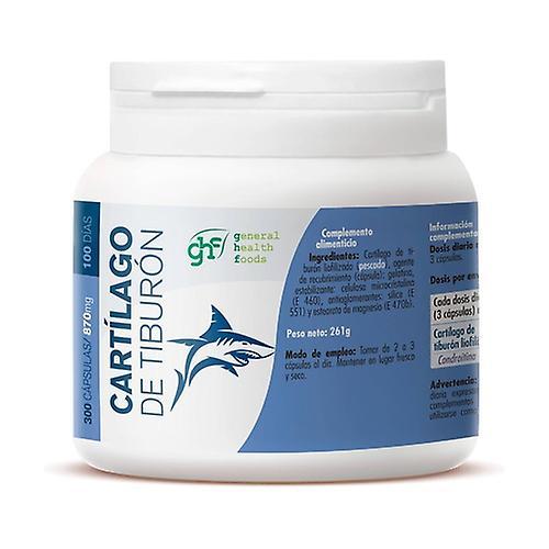 GHF Shark cartilage 870mg 300 capsules of 870mg on Productcaster.