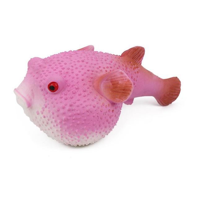 Silicone Animal Squeeze Doll Toy Stress Relief Appease Toy Non-deformation Fish Soft Toy Random Color on Productcaster.