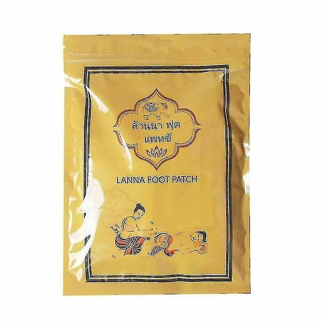 10stk / taske Detox Foot Patch Thailand Afgift toksiner Klæbemiddel Hold organiske naturlige urteplastre Fodrensningspuder Sundhedspleje 1pack-10pcs on Productcaster.