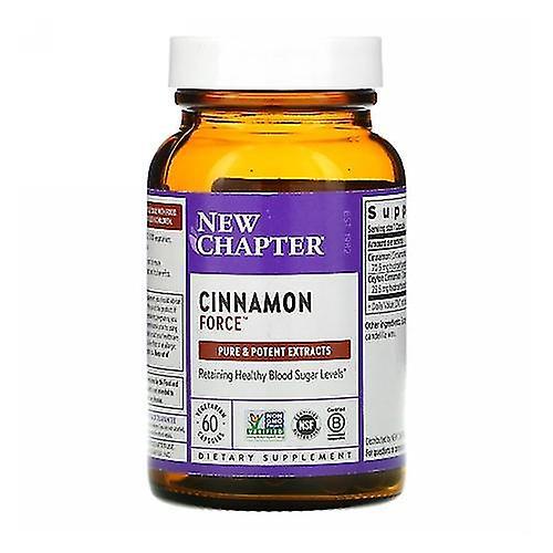 Neu Cinnamon Force, 60 vegetarische Kapseln (Packung mit 1 Stück) on Productcaster.