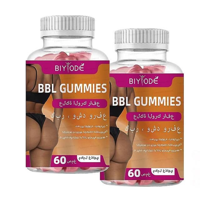 Gumičky na zväčšenie zadku Zadok bez cukru a zväčšenie zadku Gumičky Natural Bbl Gummies 2ks 2ks on Productcaster.