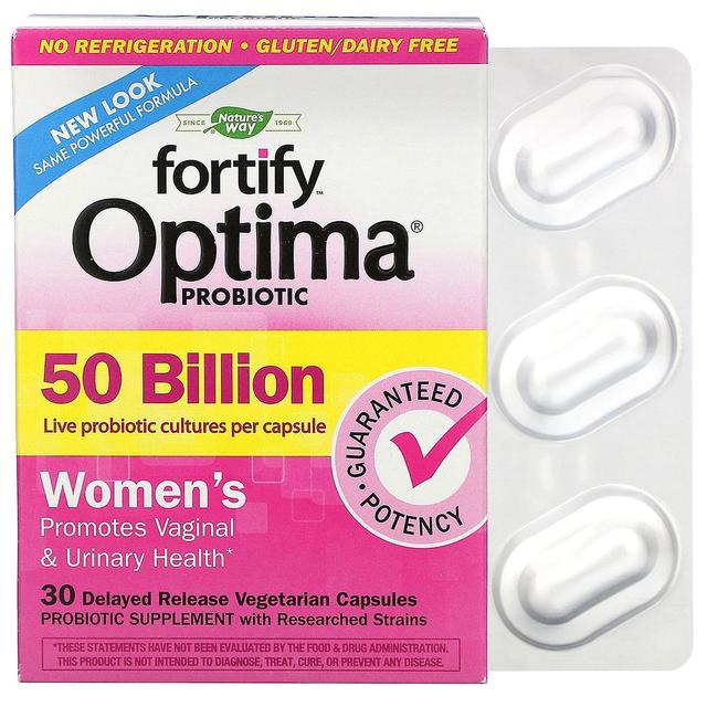 Nature's Way, Fortify Optima Probiotic, Women's, 50 Billion, 30 Delayed Release on Productcaster.