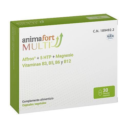 Laboratorios Niam Animafort Multi 30 vegetable capsules on Productcaster.