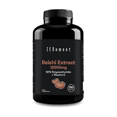 Zenement Organic reishi extract 12000 mg 180 capsules on Productcaster.