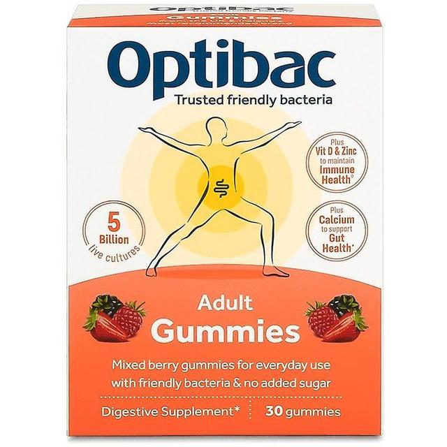 Optibac Adult Gummies 30 on Productcaster.