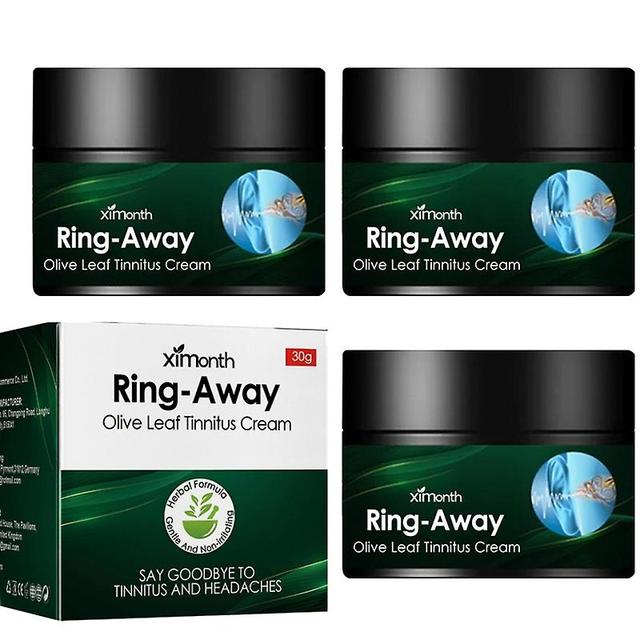 3x Ear Ringing Relieving Cream,tinnitus Treatment Cream,natural Plant Soothing Tinnitus Ear Care on Productcaster.