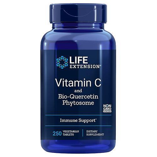 Life Extension Vitamin C with Bio-Quercetin, 250 Veg Caps (Pack of 4) on Productcaster.