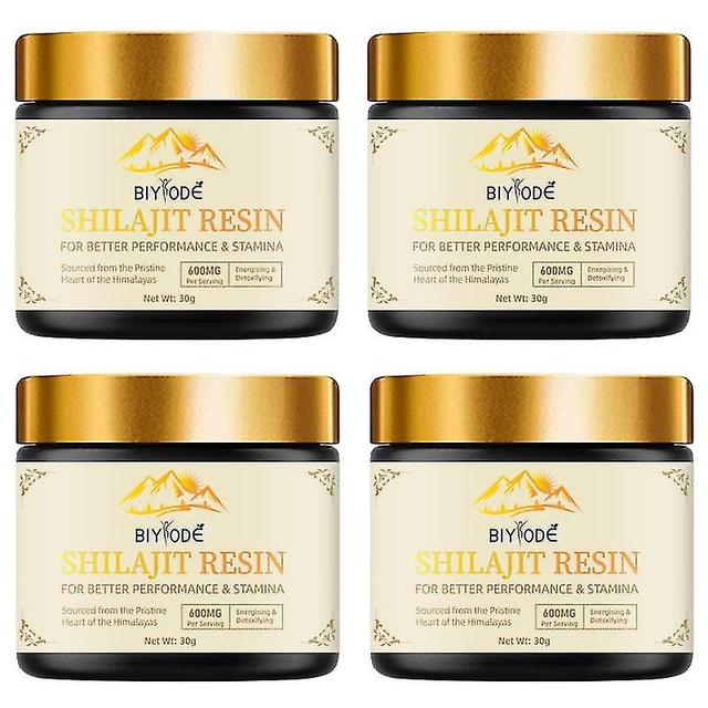 Shilajit Pure Himalayan Organic Shilajit Resin, guldkvalitet 100% ren Shilajit harts för energiboost och immunstöd 4st on Productcaster.