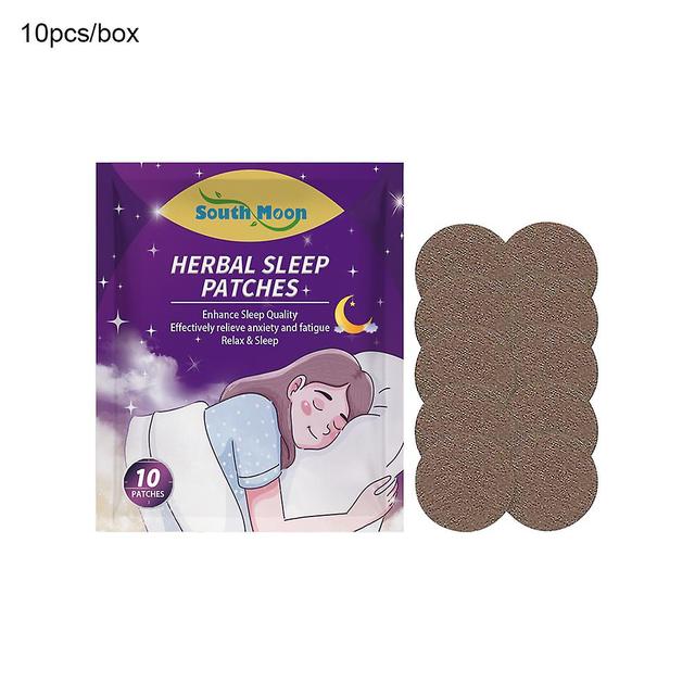 Sleep Patch Fast Sleepy Aid Natural Soulager la rêverie nocturne Stress Anxiété Améliorer l’insomnie Pansement de soins de santé du cerveau 1pack on Productcaster.