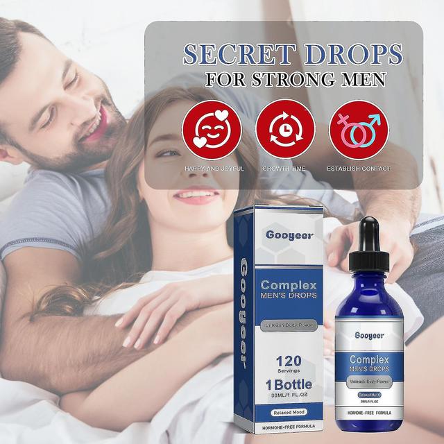 Gouttes complexes pour hommes, Gouttes de supplément inhibiteur, Gouttes secrètes pour hommes forts, Gouttes complexes pour hommes de 30 ml 30ml-2pcs on Productcaster.