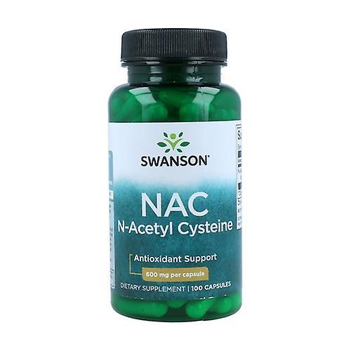 Swanson Premium n-acetyl cysteine 600 mg 100 capsules of 600mg on Productcaster.