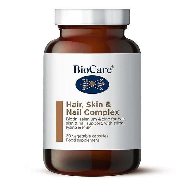 Biocare Hair, Skin & Nail Complex Capsules 60 (58660) on Productcaster.