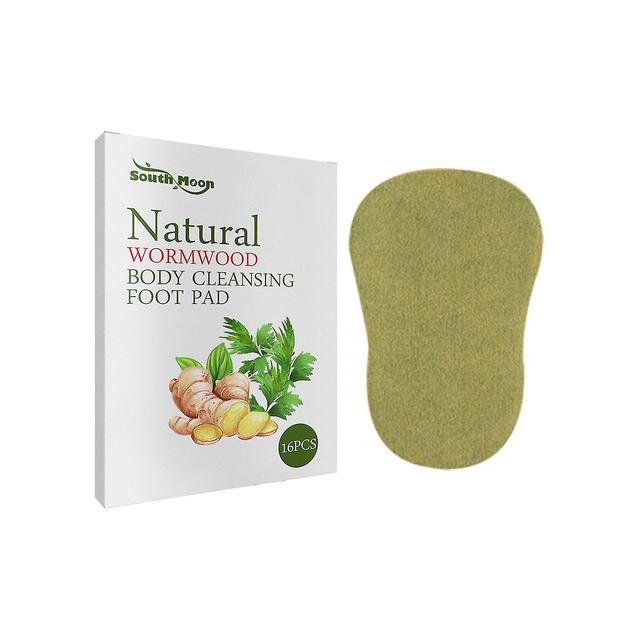 16pcs Wormwood Detox Foot Patch Cleansing Tossine Foot Patches Adesivo Detox Foot on Productcaster.