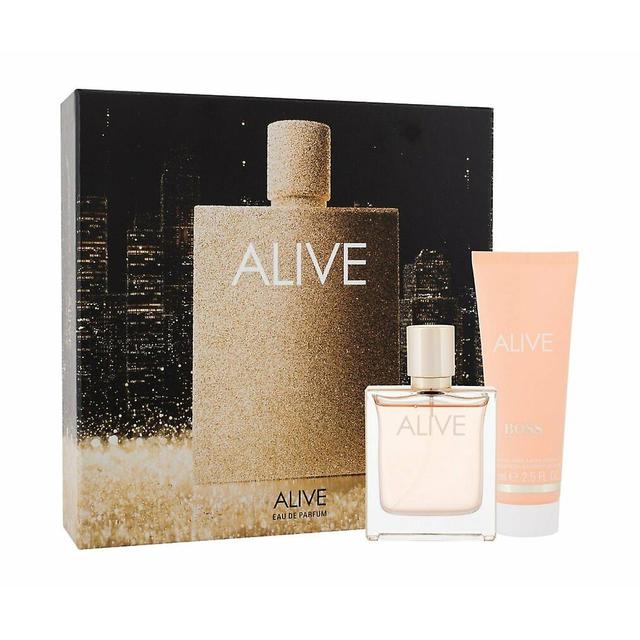 Hugo Boss Alive Gift Set for Women - 50ml edp and 75ml Body Lotion 125ml on Productcaster.