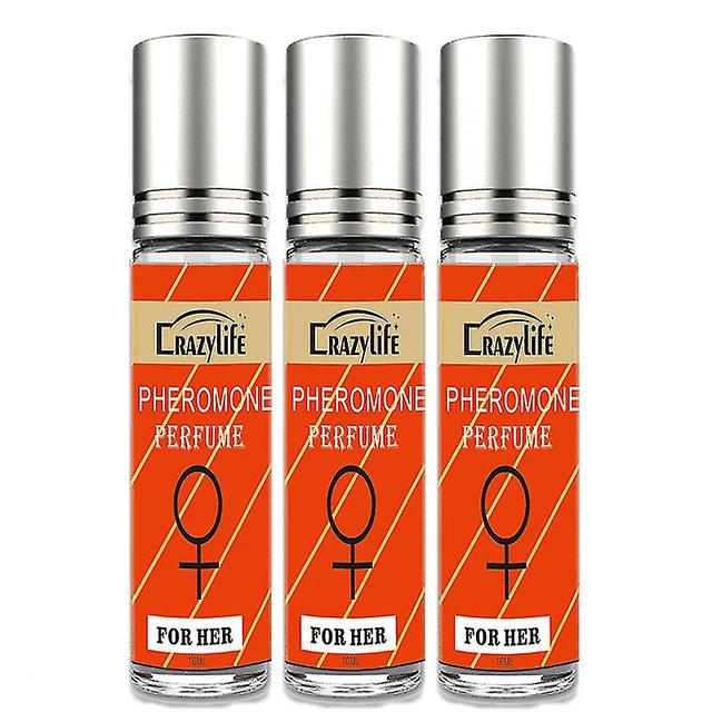 3pcs Eau De Cologne With Pheromones For Men | Perfumes For Women | Cologne With Ball Pheromone Oil | Unisex Perfume Based On Pheromones For Men And Wo on Productcaster.