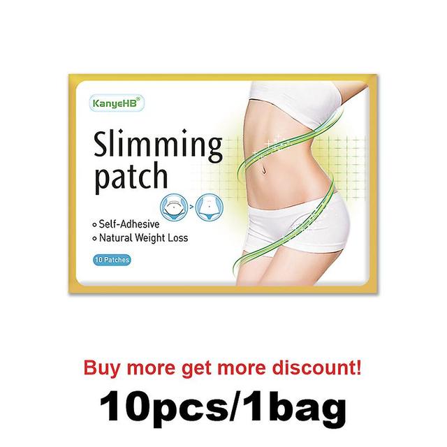 Qian 40pcs /4bags Slimming Patch Fast Burning Fat&belly Slim Lose Weight Products Natural Herbs Navel Sticker Body Shaping Patche 10pcs por saco on Productcaster.