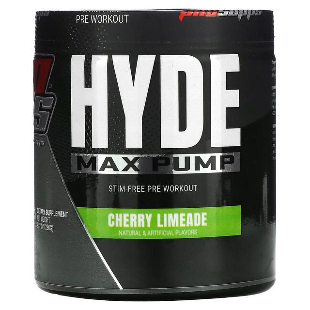 ProSupps, Hyde Max Pump, Pré-treino sem estanho, Cherry Limeade, 9,87 onças ( 280 g) on Productcaster.