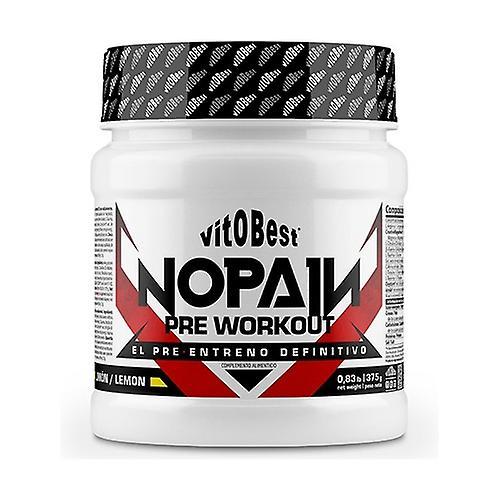 Vit.O.Best Nopain pre-workout 375 g pulver (citron) on Productcaster.