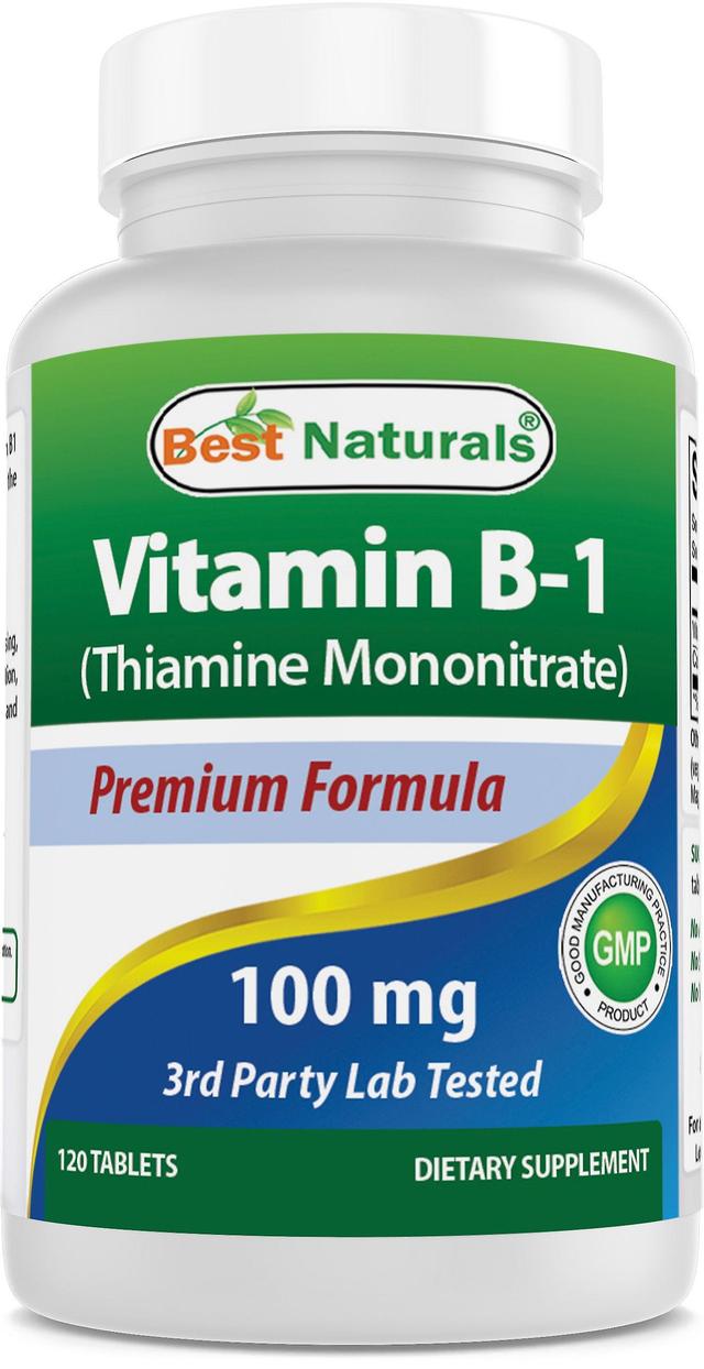 Best naturals vitamin b1 as thiamine mononitrate 100 mg 120 tablets on Productcaster.