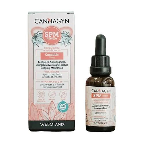 WeBotanix Cannagyn PMS premenstrual syndrome remedy 30 ml of oil on Productcaster.