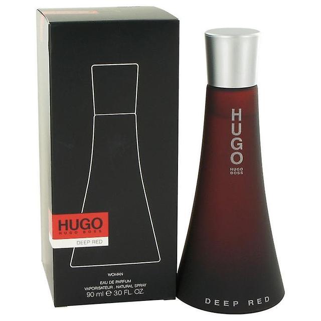 Hugo deep red eau de parfum spray by hugo boss on Productcaster.