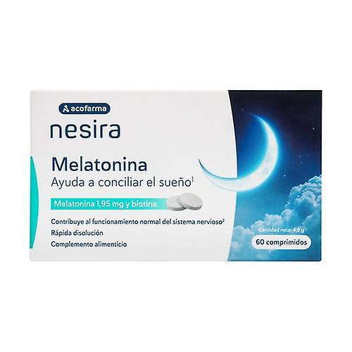 Nesira melatonin 60 tablets on Productcaster.