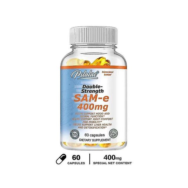 Sam-e S-adenosylmethionine Supplement 400 Mg Supports Liver Health, Body Detoxification And Joint Mobility Joint Support Formula 60 Capsules on Productcaster.