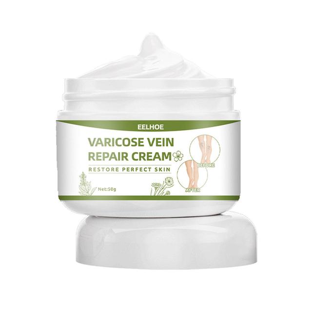 Yirtree 50g Body Care Cream Effective Mild Non-irritating Promote Absorption Silky Relieve Discomfort Portable Varicose Vein Repair Cream For Exter... on Productcaster.