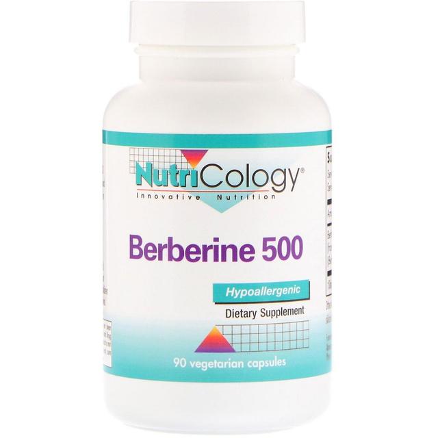 NutriCology Nutricologia, Berberine 500, 90 Capsule Vegetariane on Productcaster.