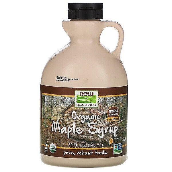 Now Foods, Real Food, Organic Maple Syrup, Grade A, Dark Color, 32 fl oz (946 ml) on Productcaster.