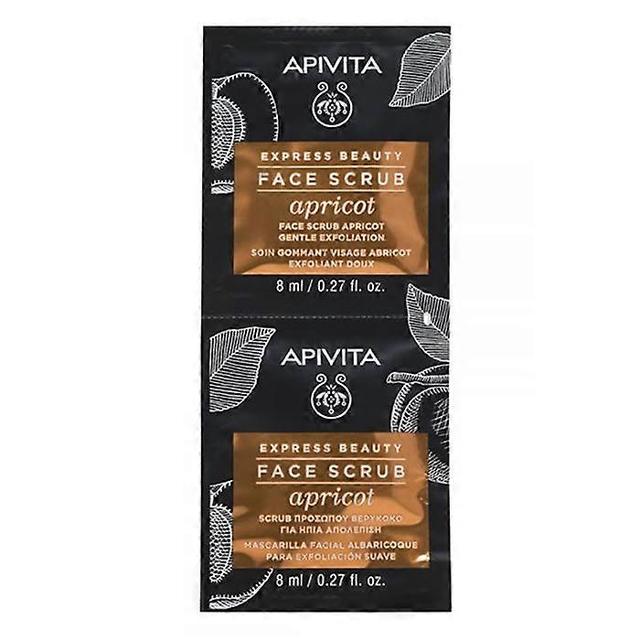 Apivita gentle exfoliating facial mask on Productcaster.